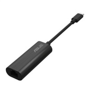 ASUS USB-C2500 V2, USB-C Ethernet Adapter 2.5G/1G/100Mbps, RJ45 port