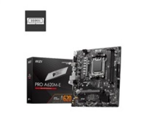 MSI MB Sc LGA1700 PRO A620M-E, AMD A620, 2xDDR5, 1xHDMI, 1xVGA, mATX