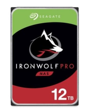 SEAGATE ST12000NT001 hdd IronWolf PRO 12TB CMR 7200rpm 256MB NAS HDD 24x7 270MB/s 3.5 RAID SATA3-6Gbps
