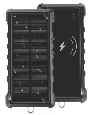 Viking solární outdoorová power banka W24W 24000 mAh, bezdrátové nabíjení