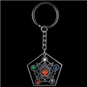 Konix Magic: The Gathering "Colors" Metal Keychain