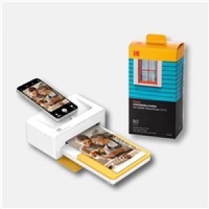 KODAK stolní fototiskárna Dock Plus Retro PD460 žlutá