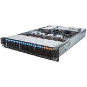 Gigabyte R28N-F2O Standard Rackmount Server, E5-2600 V3/V4, 24 x RDIMM/LRDIMM ECC, 4 x 2.5"NVMe bays, 20 x 2.5" SAS/SATA