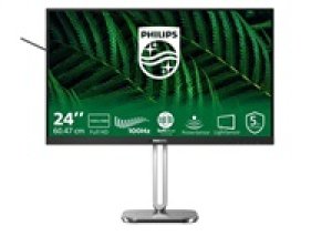Philips MT 23,8" 24B2G5200 - 1920x1080,IPS,100Hz,D-Sub,HDMI,DP,USBhub,Repro,Pivot