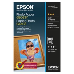 Epson - Lesklý - 102 x 152 mm - 200 g/m2 - 100 listy fotografický papír - pro EcoTank ET-2850, 2851, 2856, 4850; EcoTank Photo ET-8500; EcoTank Pro ET-5800