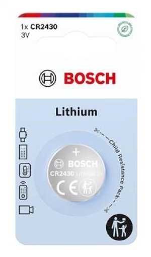 Bosch CR2430B1/00 Lithium (Blistr 1 ks)
