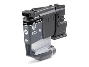 Brother LC521BK - Cerná - originální - polštárový balícek - inkoustová cartridge - pro Brother DCP-J1260W, DCP-J1310DW, DCP-J1313DW