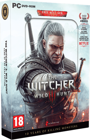 PC - The Witcher 3: The Wild Hunt - Game of the Year Edition + 10th Anniversary Steelbook