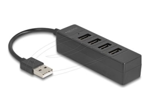 Delock - Rozbocovac - Typ A - 4 x USB 2.0 - desktop