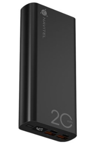 Powerbanka Navitel PWR20 AL černá