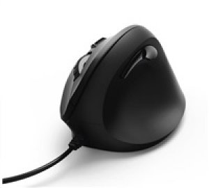 Hama vertikální ergonomická bezdrátová myš EMW-500, 6 tlačítek, černá