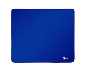 Podložka pod myš C-TECH MP-01, modrá, 320x270x4mm, obšité okraje