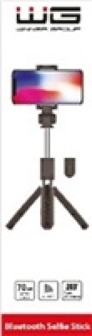 WG - Teleskopická tyč tripod pro selfie foto s bluetooth tlačítkem / WG 6 / black