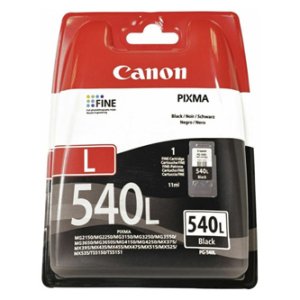 Náplň Canon PG-540L, originální náplň černá pro tiskárny CANON (180 stran)blistr