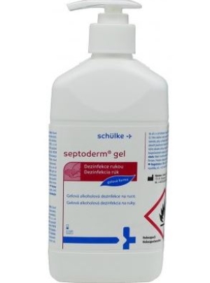 SEPTODERM gel dezinf.,dávkovač 500 ml