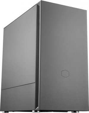 Cooler Master case Silencio S400 Steel, micro-ATX, Mini Tower, černá,  bez zdroje