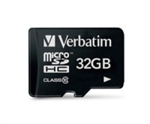 VERBATIM MicroSDHC karta 32GB Premium, U1
