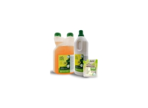SUCITESA NATURSAFE CLEANER čistič na podlahy, vůně tráva, sada 16ks 50ml sáčků + lahev