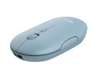 TRUST PUCK/Cestovní/Optická/Bezdrátová USB + Bluetooth/Modrá