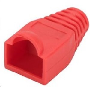 PremiumCord Kryt konektoru RJ45 - červená