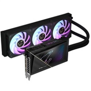 GIGABYTE VGA NVIDIA GeForce RTX 5080 XTREME WATERFORCE 16G, 16G GDDR7, 3xDP, 1xHDMI