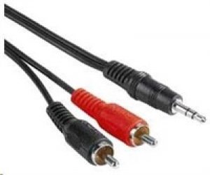 PremiumCord Kabel Jack 3.5mm-2xCINCH M/M 2m