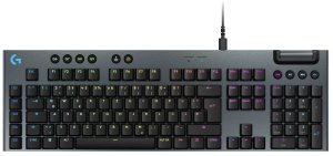 Logitech G915 X Low-Profile Wired Gaming Keyboard - TACTILE - BLACK - US - USB-C - EMEA