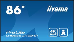86'' iiyama LH8665UHSB-B1:IPS,4K UHD,Android,24/7