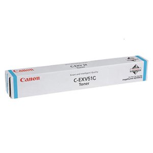 Toner Canon C-EXV51 azurový (bez čipu)