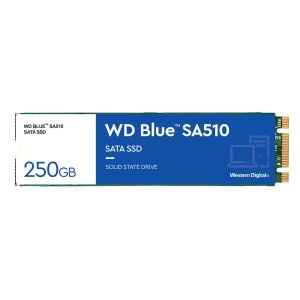 WDC BLUE SA510 SSD WDS250G3B0B 250GB M.2 2280 3D NAND (555/440MB/s, 80000/78000 IOPs, SSD, 3D NAND)
