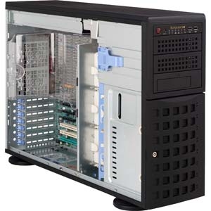 SUPERMICRO Tower/4U 8x 3,5" HS SAS/SATA, 2x 5,25", 1x 5,25" pro 3,5", 2x920W