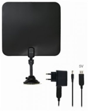 EVOLVEO Xany 2C LTE 230/5V, 41dBi aktivní pokojová anténa DVB-T/T2, LTE filtr