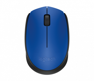 myš Logitech Wireless Mouse M171, modrá