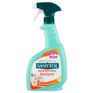 SANYTOL Dezinfekce odmašťující čistič kuchyně s vůní citrusu, 500 ml
