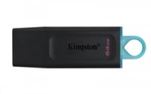 Kingston Flash Disk 64GB USB3.2 Gen 1 DataTraveler Exodia (Black + Teal)