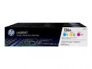 Toner HP č.126A CF341A CMY sada
