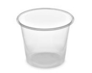 WIMEX Dresinková miska průhledná pr.70mm, 125ml, 50ks