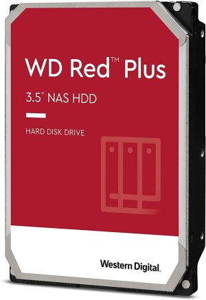 WD Red Plus/6TB/HDD/3.5''/SATA/5400 RPM/Červená/3R