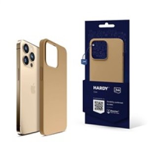 3mk ochranný kryt Hardy Silicone MagCase pro Apple iPhone 13 Pro, zlatá