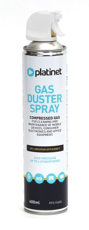 Platinet PFS5160G stlačený vzduch na čištění se spouští 600 ml