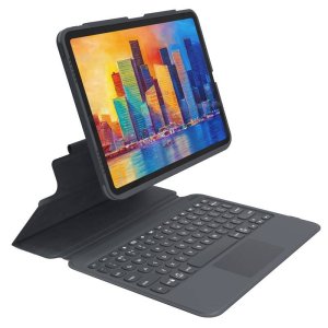 ZAGG Klávesnice Pro Keys+trackpad iPad 10.2 - černá/šedá - EN