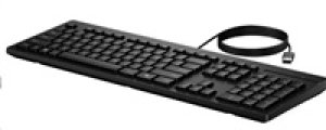 HP 125 G2 Wired USB Keyboard - CZ/SK