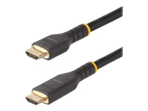 Startech 7m (23ft) Active HDMI Cable w/ Ethernet - HDMI 2.0 4K 60Hz UHD - Rugged HDMI Cord w/ Aramid Fiber - Durable High Speed HDMI Cable - Heavy-Duty HDMI 2.0 Cable - Vysoká rychlost - kabel HDMI s ethernetem - HDMI s piny (male) do HDMI s piny (male) -