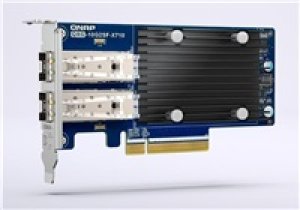 QNAP QXG-10G2SF-X710 síťová rozšiřující karta SFP+, dual-port Intel X710 pro NAS s PCIe