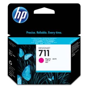 HP 711 (CZ131A), purpurová originální barva do tiskárny HP