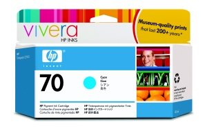 Náplň HP č.70, C9452A azurová 