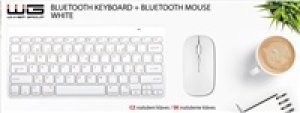 WG - Bluetooth klávesnice s myší / white
