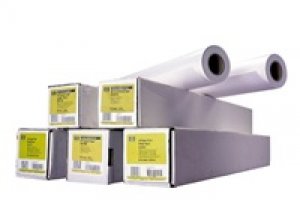 HP Universal Heavyweight Coated Paper, 172 microns (6.8 mil) • 131 g/m2 (35 lbs) • 1067 mm x 30.5 m, Q1414B