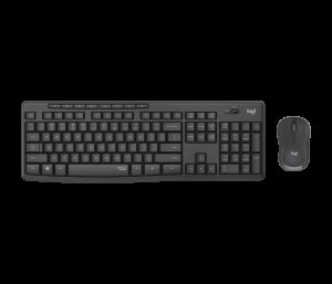 bezdrátový Logitech MK295, graphite CZ/SK _