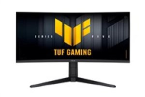 ASUS LCD TUF Gaming VG34WQML5A, 34" 3440x1440, 400nits, 250Hz, 1ms, 178/178, DP, HDMI, USB, Audio, Repro, VESA, Black